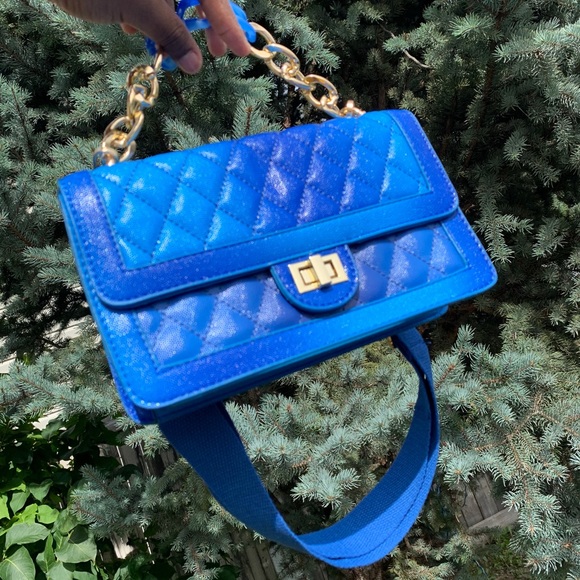 Cute Blue Crossbody Purse - Picture 3 of 3